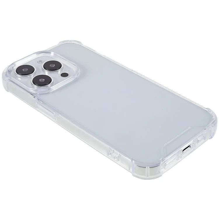 Case de Teléfono Anti-shock Para Iphone 14 Pro 6.1 Pulgadas, HD Clear Acrylic+TPU Good Protection Cover de Teléfonos Móviles
