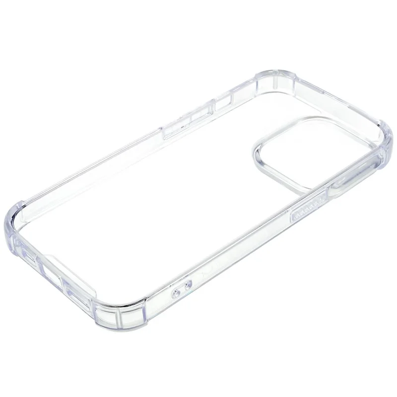 Para Iphone 14 Pro Max 6.7 Pulgadas Anti-scratch Case de Teléfono Acrílico Clear Soft TPU Dual Protección Teléfono Shell