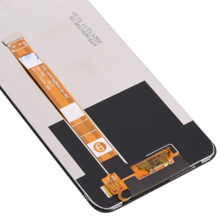 Для Realme C3 (без отпечатка пальца)/5i/6i/5/5s/Oppo A8/A11/A5 (2020)/A9 (2020)/A11x/A31 (2020) Grade C ЖК-экран и сборка цифрового преобразователя Запасная деталь (без логотипа)