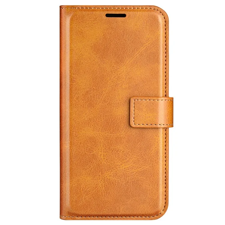 Per Xiaomi Poco M4 5G Tecerod Pheelt Telet Telet Case Stand Squan Magnetic Follio Flip Cover - Giallo