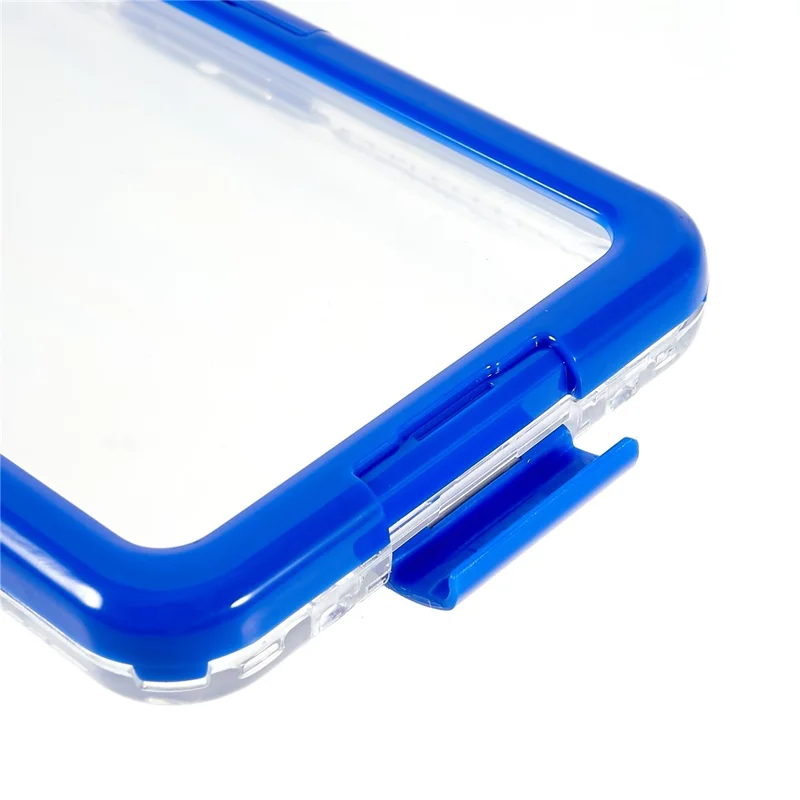 161x75x8.6mm IP68 3m Waterproof 6.5 inch Universal Mobile Phone Waterproof Drop-proof Cover Underwater Cellphone Protective Case - Blue