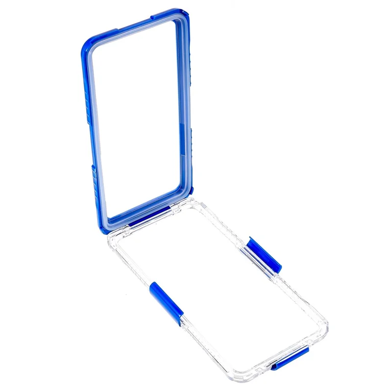 161x75x8.6mm IP68 3m Waterproof 6.5 inch Universal Mobile Phone Waterproof Drop-proof Cover Underwater Cellphone Protective Case - Blue