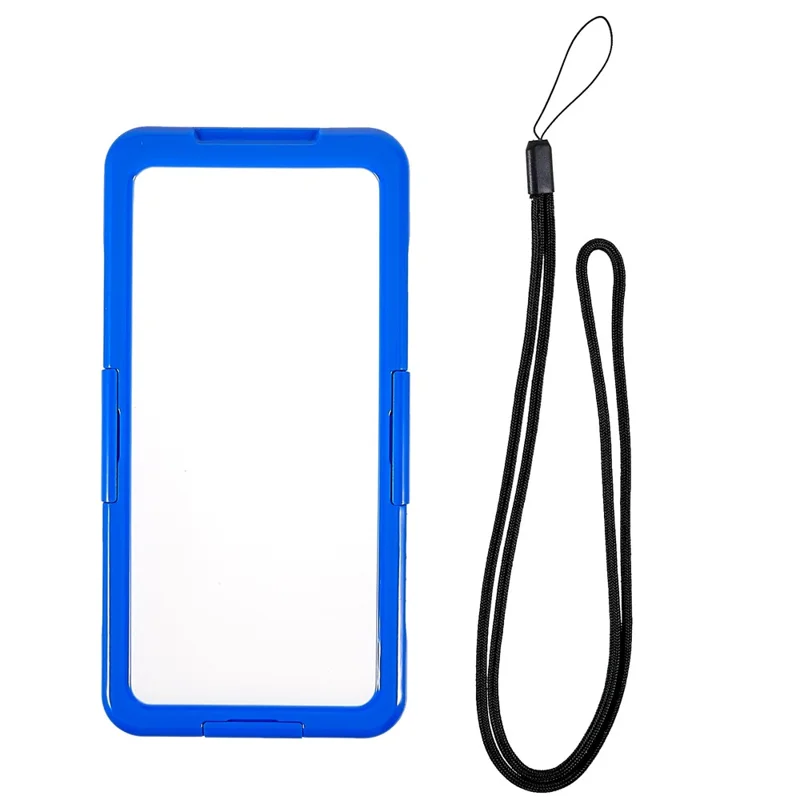 161x75x8.6mm IP68 3m Waterproof 6.5 inch Universal Mobile Phone Waterproof Drop-proof Cover Underwater Cellphone Protective Case - Blue