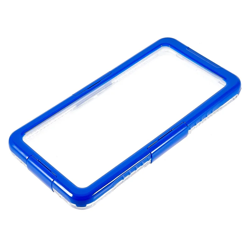 161x75x8.6mm IP68 3m Waterproof 6.5 inch Universal Mobile Phone Waterproof Drop-proof Cover Underwater Cellphone Protective Case - Blue