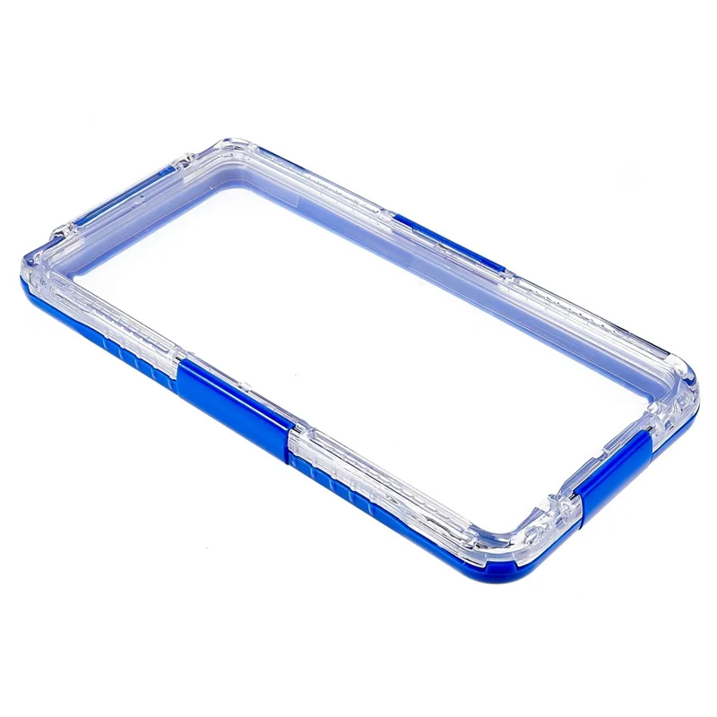 161x75x8.6mm IP68 3m Waterproof 6.5 inch Universal Mobile Phone Waterproof Drop-proof Cover Underwater Cellphone Protective Case - Blue