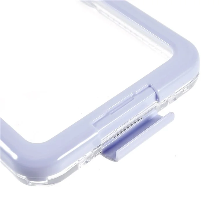 163.5x76x9mm 6.7 inch Universal IP68 3m Waterproof Drop-proof Phone Cover Underwater Photography Cellphone Protective Case - White