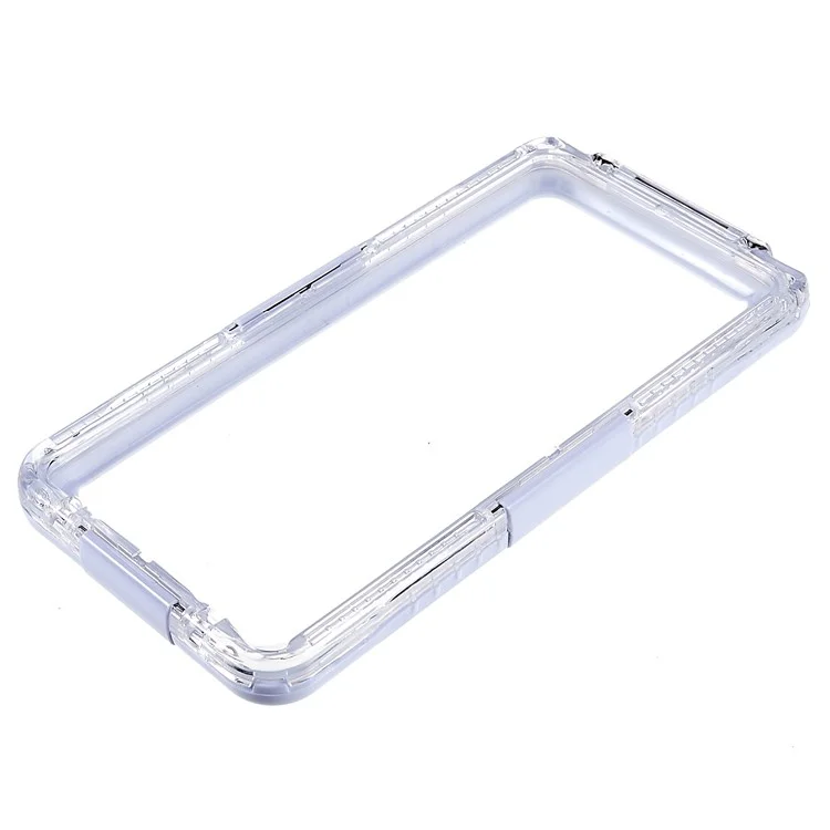 163.5x76x9mm 6.7 inch Universal IP68 3m Waterproof Drop-proof Phone Cover Underwater Photography Cellphone Protective Case - White