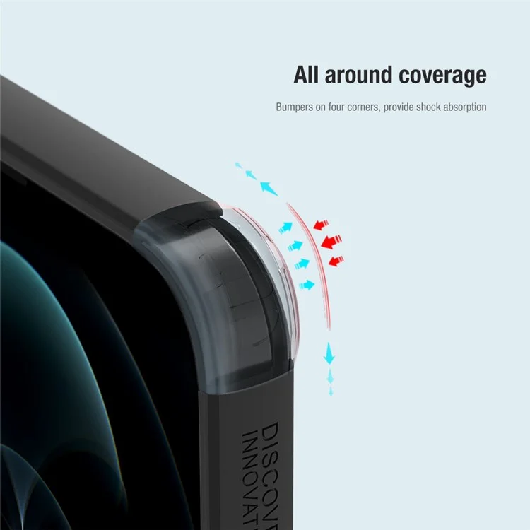 Nillkin Super Shield Shield Pro Phone Case Per Iphone 13 Pro Max 6,7 Pollici, Copertina Per PC Duro a Prova di Goccia (design a Vuoto Per Logo)