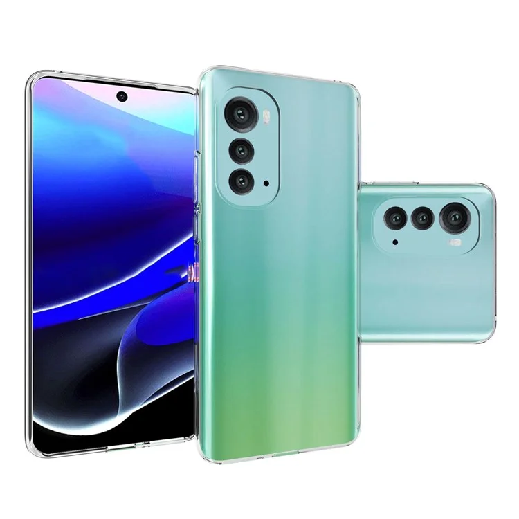 10pcs / Emballage Pour Motorola Moto Edge 2022 Étui de Téléphone TPU Transparent Résistant Aux Goutters