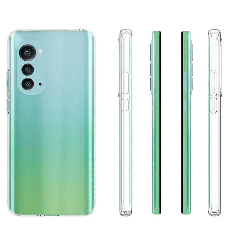 10pcs / Emballage Pour Motorola Moto Edge 2022 Étui de Téléphone TPU Transparent Résistant Aux Goutters