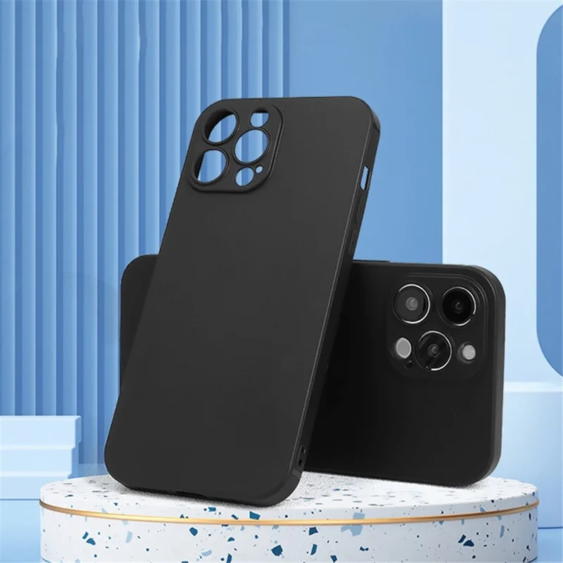 For iPhone 14 Pro 6.1 inch Protective Case Precise Cutout Matte Phone Cover TPU Shockproof Phone Shell