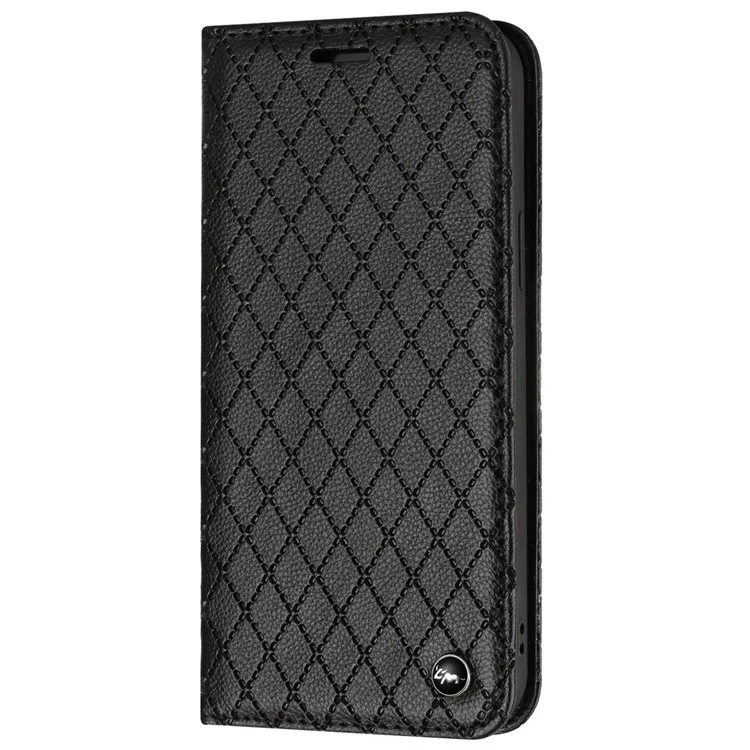 Для Xiaomi Redmi Note 9 / Redmi 10x 4G Rombus Patter - Черный