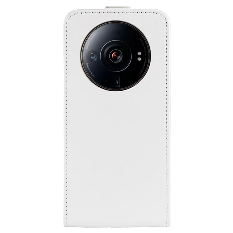 Для Xiaomi 12S Ultra 5G Держатель Карты Сумасшедшая Лошадь Текстура - Белый