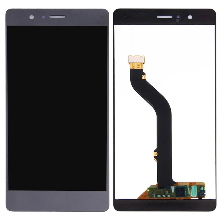 For Huawei P9 Lite (2016) Grade C LCD Screen and Digitizer Assembly Replacement Part (without Logo) - Black