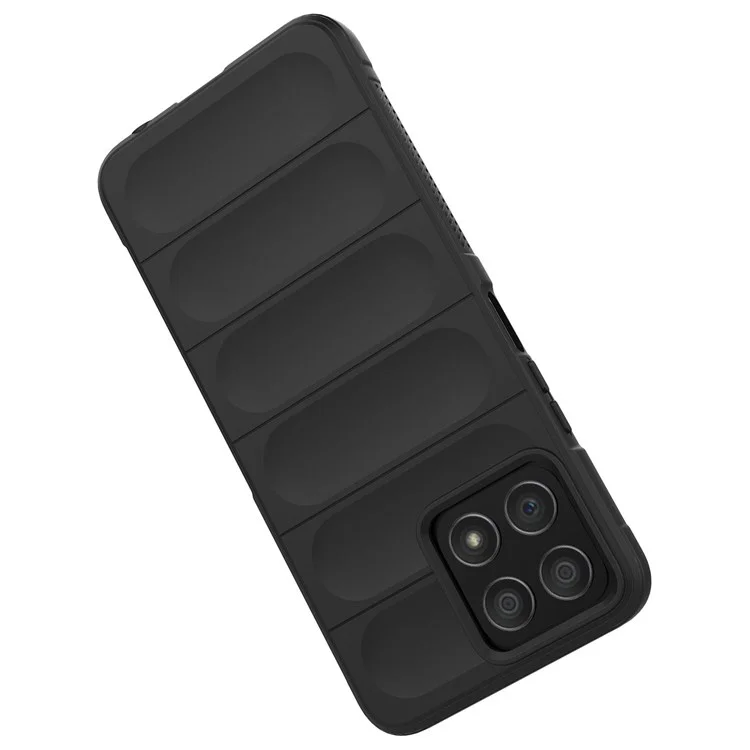 Per Honor X8 4G / X30i Custodia Posteriore Antiurto Flessibile in TPU - Nero