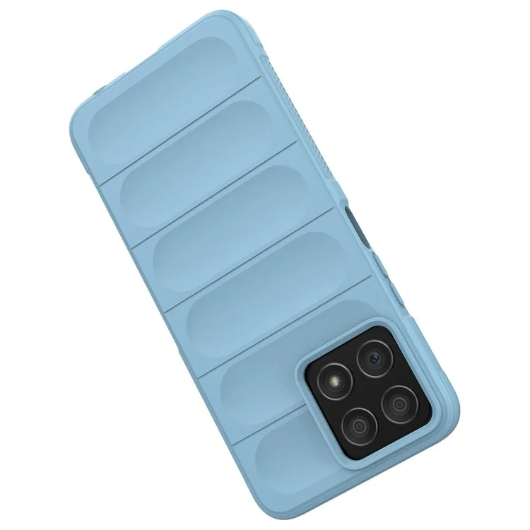 For Honor X8 4G / X30i Custodia protettiva rigida antiurto in TPU flessibile - Baby Blue