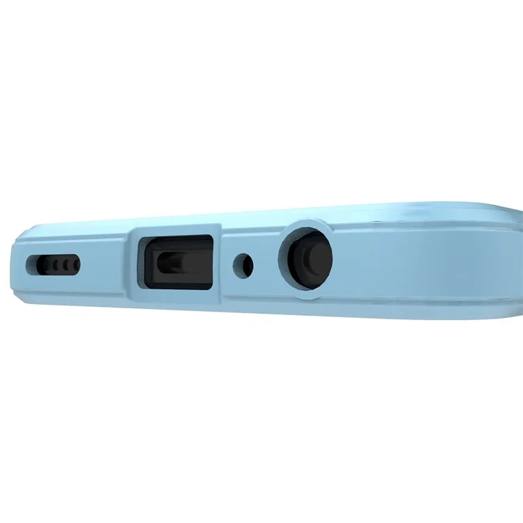For Honor X8 4G / X30i Custodia protettiva rigida antiurto in TPU flessibile - Baby Blue