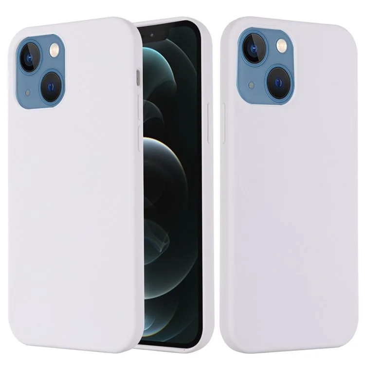 Für iPhone 14 6.1 Zoll kompatibel mit MagSafe Wireless Charging Phone Case Soft Anti-Scratch Silicone Cover - Weiß