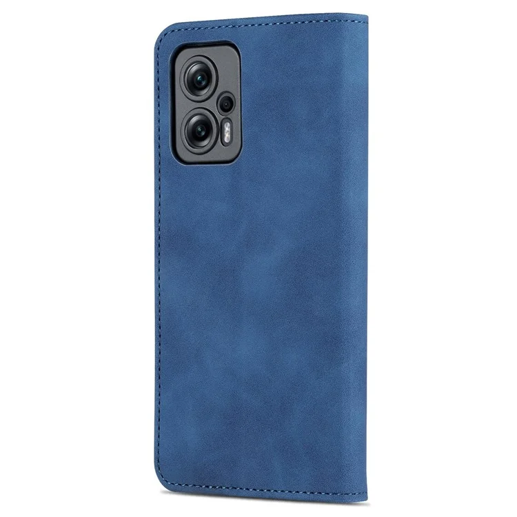 Azns Для Xiaomi Redmi Note 11t Pro 5g / Примечание 11t Pro+ 5g / Poco X4 GT 5G / Redmi K50i 5G PU - Синий