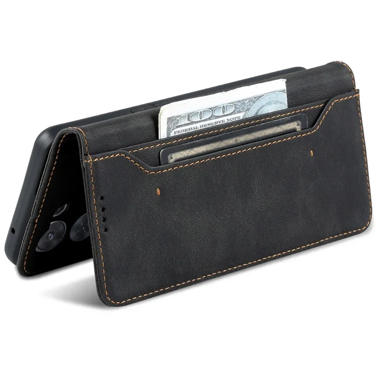Azns Antip-scratch Phone Case Для Oppo Reno8 5G (глобальная Версия) / Oppo Reno8 5G, Защищенная от Капель - Черный
