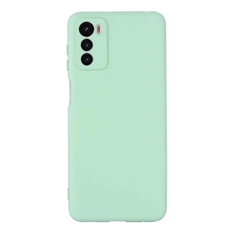 Para Motorola Moto G42 4G Anti-arranhão Silicone Macio Capa de Telefone Amortecedor Capa Anti-queda Protetor de Telefone Móvel - Verde