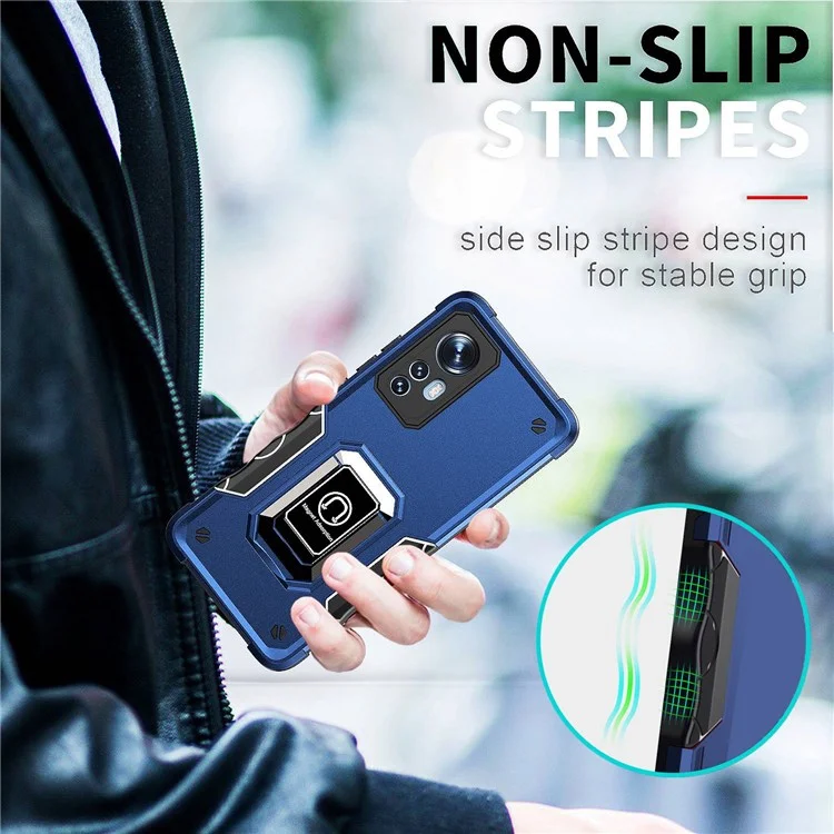 Custodia Per Telefoni Kickstand a Mani Libere Per Xiaomi 12 Pro 5G / 12s Pro 5G / 12 Pro (dimensità) 5g, Shell di Telefono Ibrido Soft Tpu Anti-scratch - Rosa