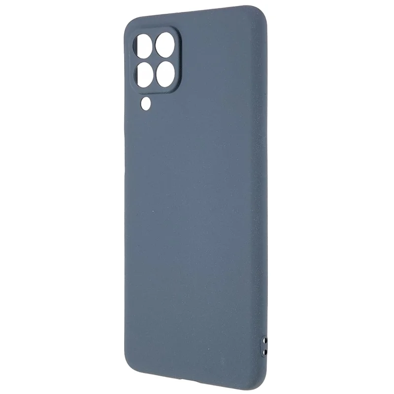 For Samsung Galaxy M53 5G Ultra Thin Anti-fall TPU Phone Case Anti-scratch Back Cover Double-Sided Matte Phone Shell - Grey
