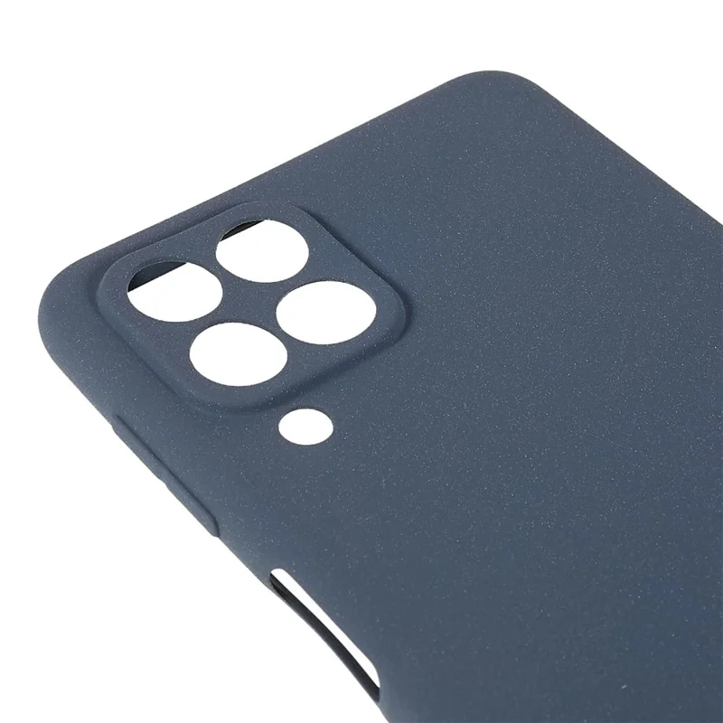 For Samsung Galaxy M53 5G Ultra Thin Anti-fall TPU Phone Case Anti-scratch Back Cover Double-Sided Matte Phone Shell - Grey