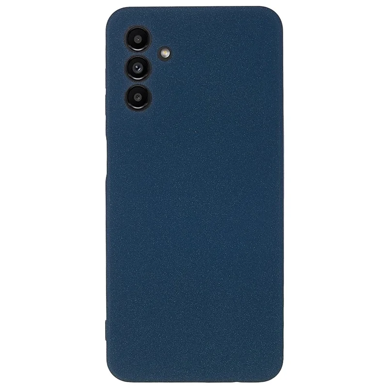 For Samsung Galaxy A13 5G / A04s 4G (164.7mm) Soft TPU Phone Case Drop-proof Back Cover Anti-wear Double-Sided Matte Phone Shell - Dark Blue