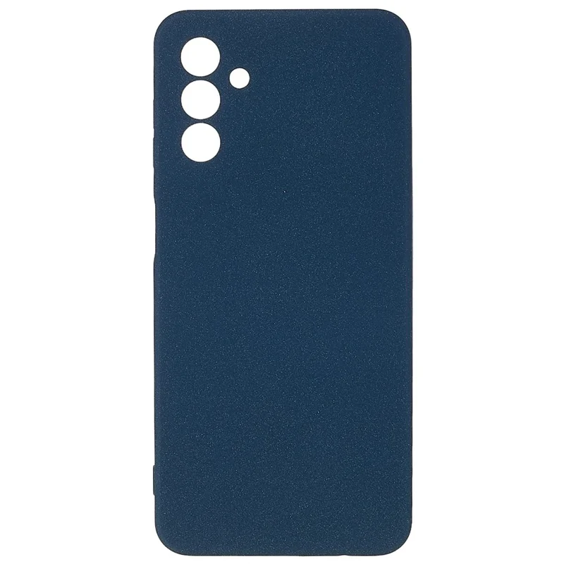 For Samsung Galaxy A13 5G / A04s 4G (164.7mm) Soft TPU Phone Case Drop-proof Back Cover Anti-wear Double-Sided Matte Phone Shell - Dark Blue