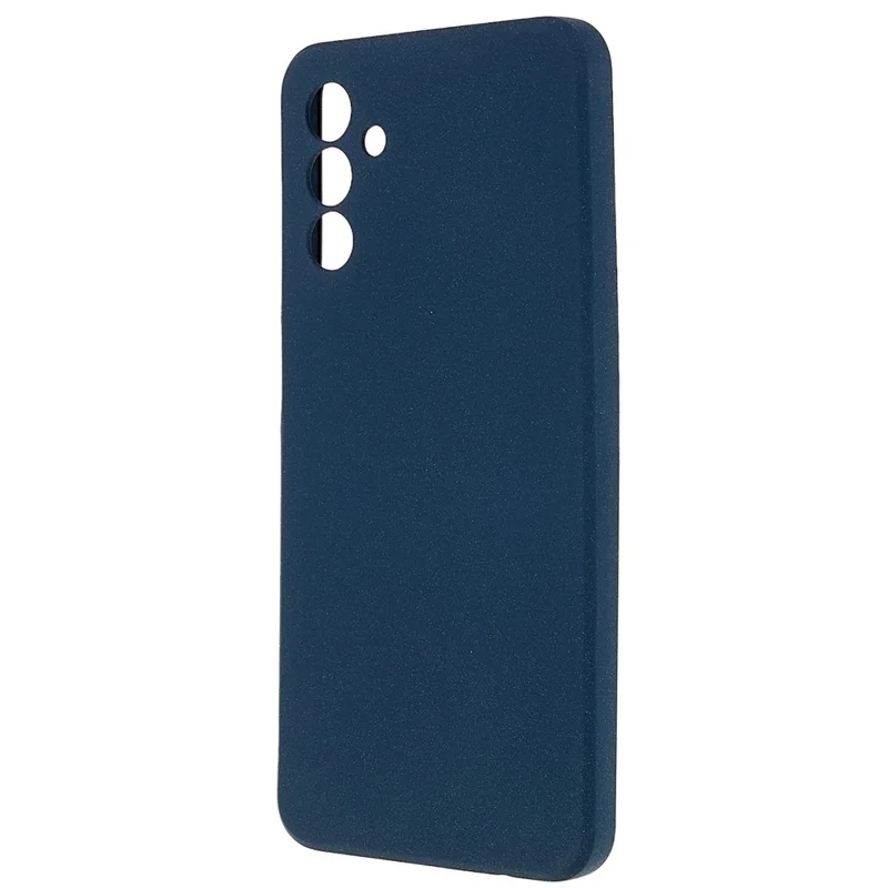 For Samsung Galaxy A13 5G / A04s 4G (164.7mm) Soft TPU Phone Case Drop-proof Back Cover Anti-wear Double-Sided Matte Phone Shell - Dark Blue