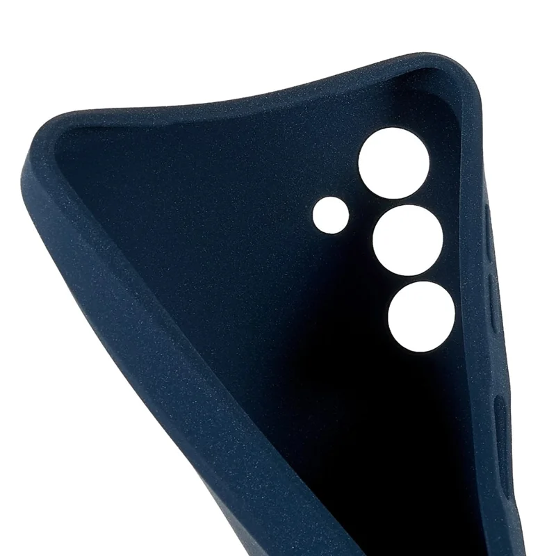 For Samsung Galaxy A13 5G / A04s 4G (164.7mm) Soft TPU Phone Case Drop-proof Back Cover Anti-wear Double-Sided Matte Phone Shell - Dark Blue