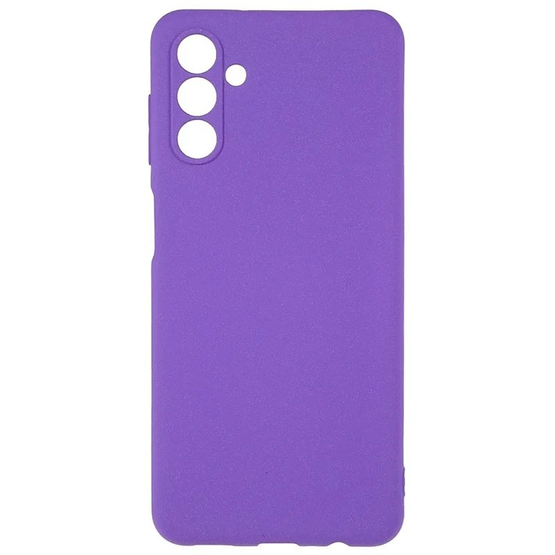 For Samsung Galaxy A13 5G / A04s 4G (164.7mm) Soft TPU Phone Case Drop-proof Back Cover Anti-wear Double-Sided Matte Phone Shell - Purple
