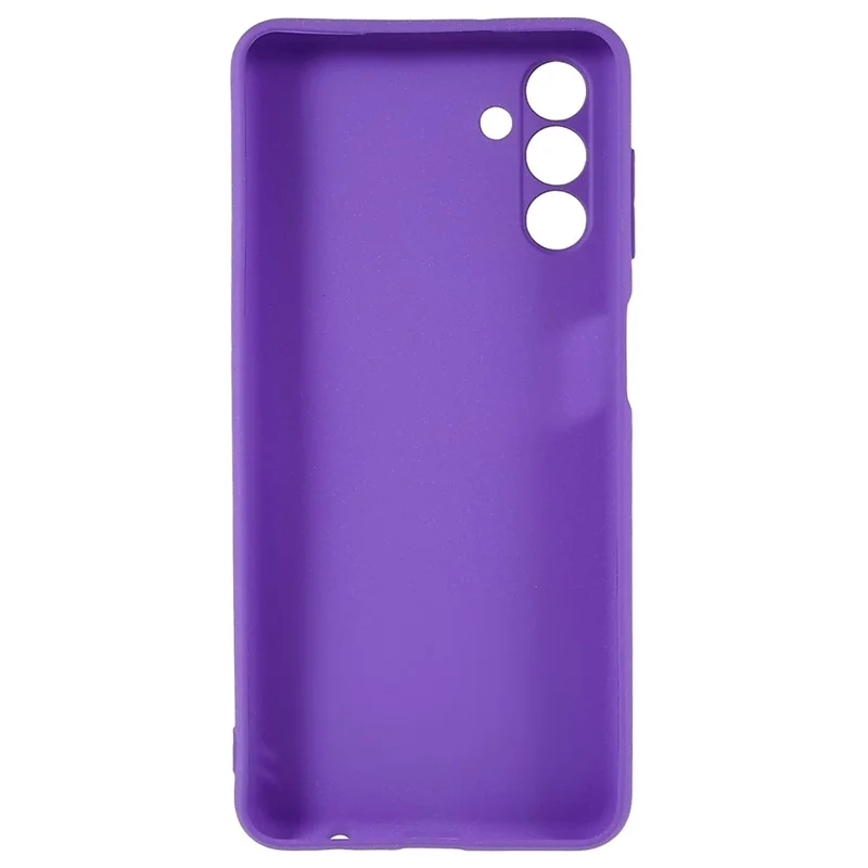 For Samsung Galaxy A13 5G / A04s 4G (164.7mm) Soft TPU Phone Case Drop-proof Back Cover Anti-wear Double-Sided Matte Phone Shell - Purple