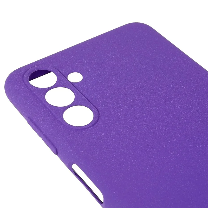 For Samsung Galaxy A13 5G / A04s 4G (164.7mm) Soft TPU Phone Case Drop-proof Back Cover Anti-wear Double-Sided Matte Phone Shell - Purple