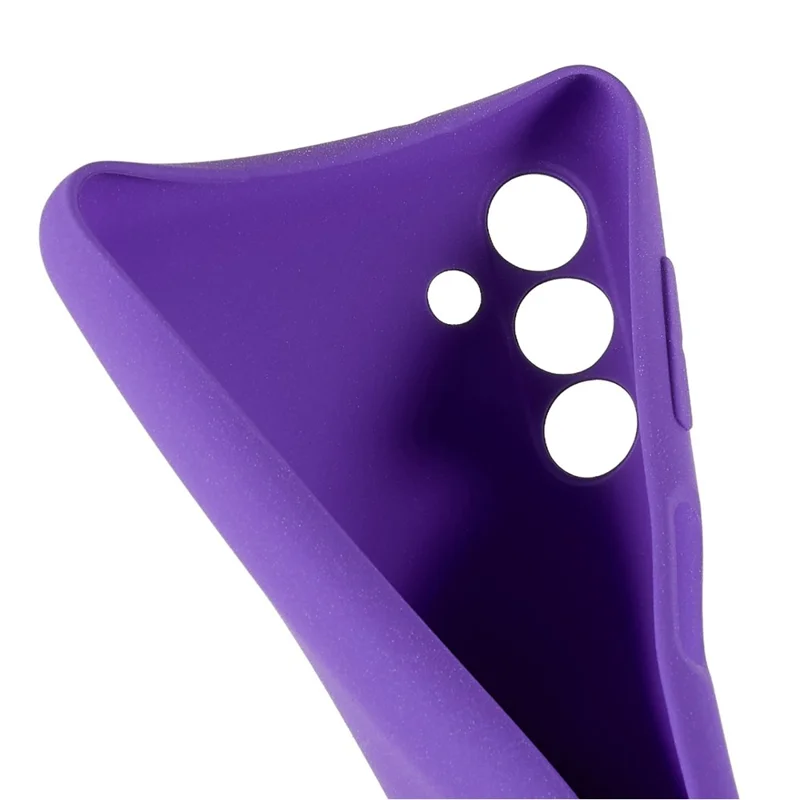 For Samsung Galaxy A13 5G / A04s 4G (164.7mm) Soft TPU Phone Case Drop-proof Back Cover Anti-wear Double-Sided Matte Phone Shell - Purple