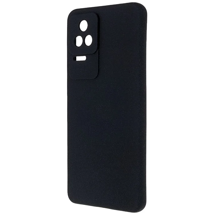 Per Xiaomi Redmi K40S 5G / Poco F4 5G Ultra Sottile Custodia Per Telefono TPU Anti-fall Shell a Doppia Facciate - Nero