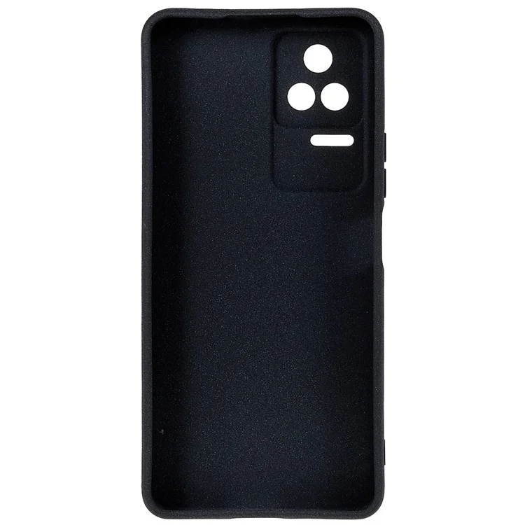 Per Xiaomi Redmi K40S 5G / Poco F4 5G Ultra Sottile Custodia Per Telefono TPU Anti-fall Shell a Doppia Facciate - Nero
