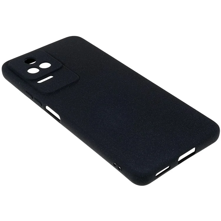 Per Xiaomi Redmi K40S 5G / Poco F4 5G Ultra Sottile Custodia Per Telefono TPU Anti-fall Shell a Doppia Facciate - Nero