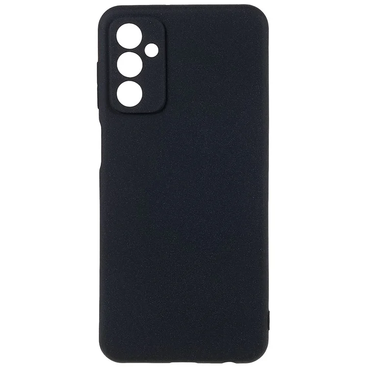Para Samsung Galaxy M23 5G / F23 5G Soft TPU Capa de Telefone Caso de Dupla Face Fosco Anti-Choque - Preto