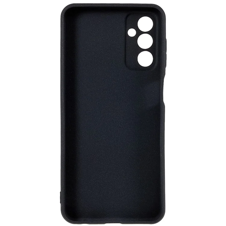 Para Samsung Galaxy M23 5G / F23 5G Soft TPU Capa de Telefone Caso de Dupla Face Fosco Anti-Choque - Preto