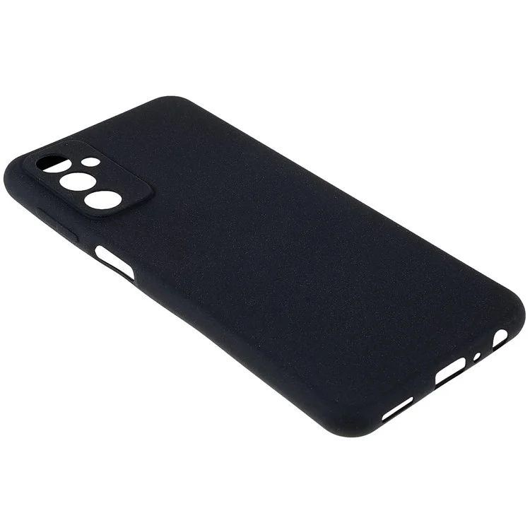 Para Samsung Galaxy M23 5G / F23 5G Soft TPU Capa de Telefone Caso de Dupla Face Fosco Anti-Choque - Preto