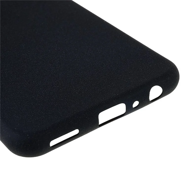 Para Samsung Galaxy M23 5G / F23 5G Soft TPU Capa de Telefone Caso de Dupla Face Fosco Anti-Choque - Preto