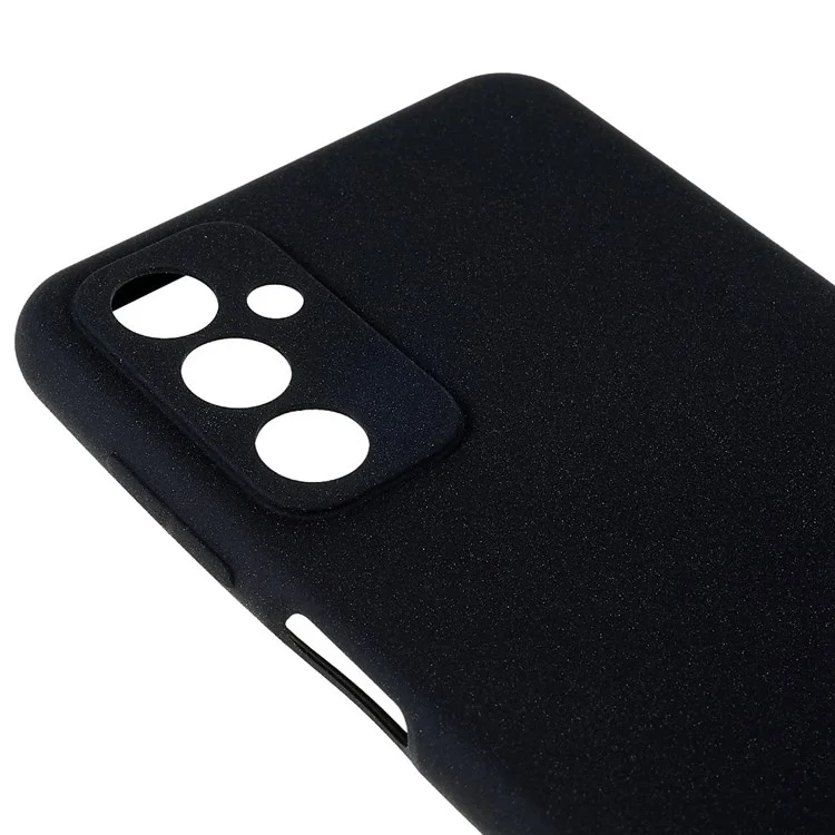 Para Samsung Galaxy M23 5G / F23 5G Soft TPU Capa de Telefone Caso de Dupla Face Fosco Anti-Choque - Preto