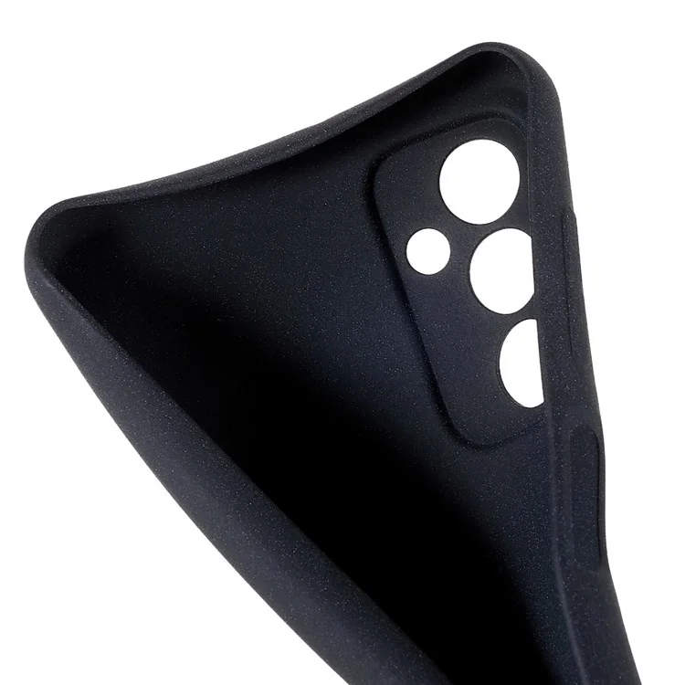 Para Samsung Galaxy M23 5G / F23 5G Soft TPU Capa de Telefone Caso de Dupla Face Fosco Anti-Choque - Preto