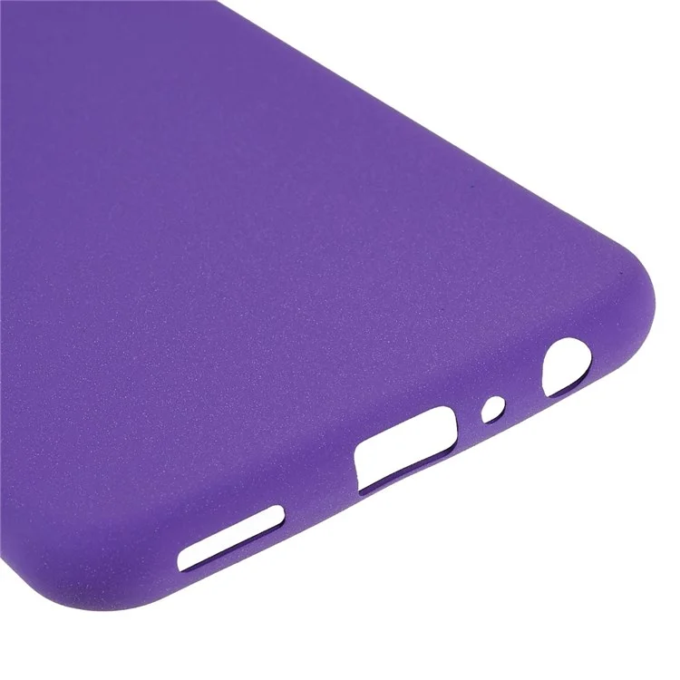 For Samsung Galaxy M23 5G / F23 5G Soft TPU Phone Case Double-Sided Matte Shockproof Back Cover - Purple