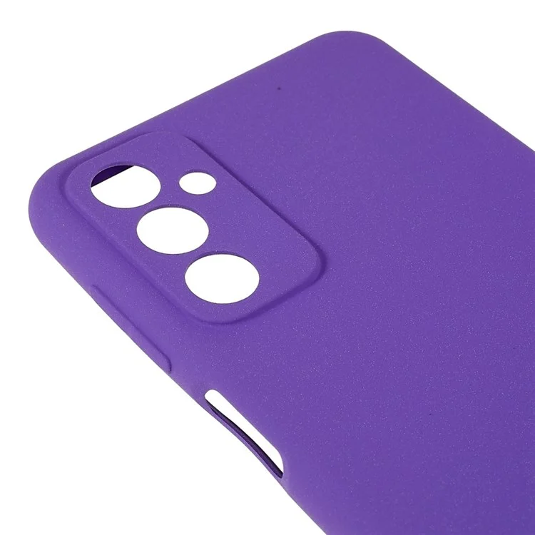For Samsung Galaxy M23 5G / F23 5G Soft TPU Phone Case Double-Sided Matte Shockproof Back Cover - Purple