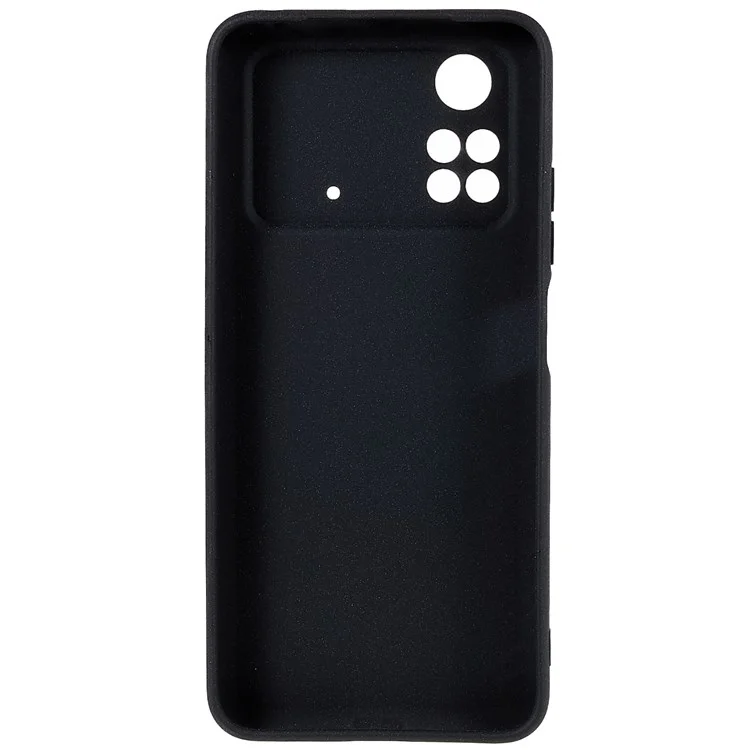 Per Xiaomi Poco M4 Pro 4G TPU Telefono Con Shell di Telefono a Doppia Faccia a Doppia Faccia a Zero - Nero