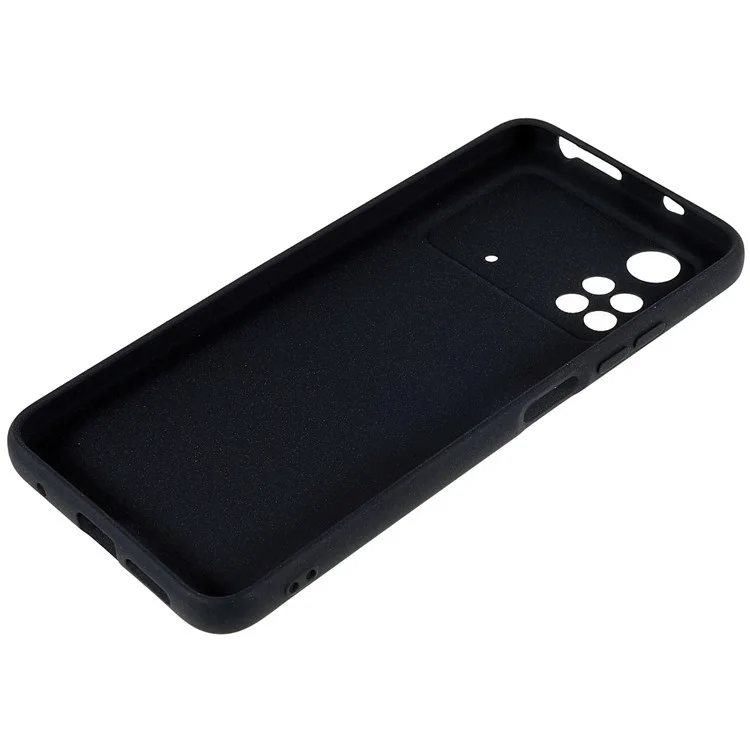 Per Xiaomi Poco M4 Pro 4G TPU Telefono Con Shell di Telefono a Doppia Faccia a Doppia Faccia a Zero - Nero
