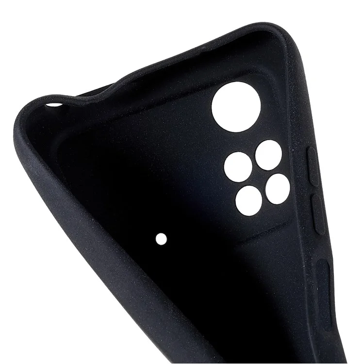 Per Xiaomi Poco M4 Pro 4G TPU Telefono Con Shell di Telefono a Doppia Faccia a Doppia Faccia a Zero - Nero
